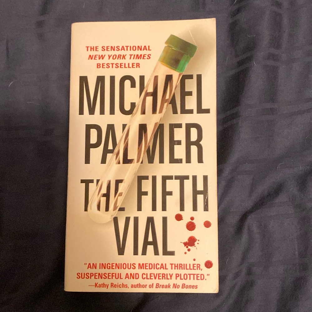 *3 for $10* The Fifth Vial by Michael Palmer - Paperback